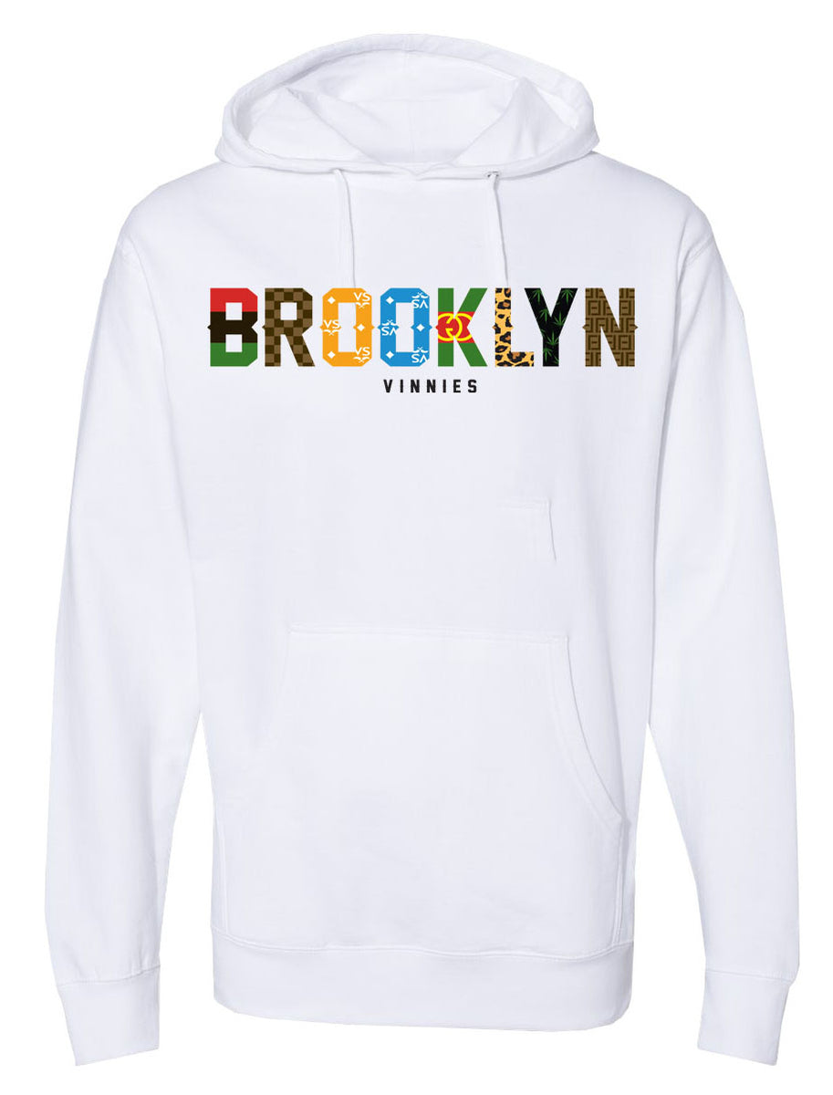 Pink brooklyn vinnies hoodie hot sale